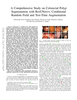 A Comprehensive Study on Colorectal Polyp Segmentation with ResUNet++,
  Conditional Random Field and Test-Time Augmentation