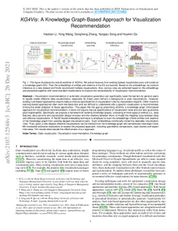 KG4Vis: A Knowledge Graph-Based Approach for Visualization
  Recommendation