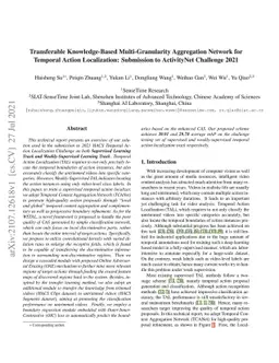 Transferable Knowledge-Based Multi-Granularity Aggregation Network for
  Temporal Action Localization: Submission to ActivityNet Challenge 2021