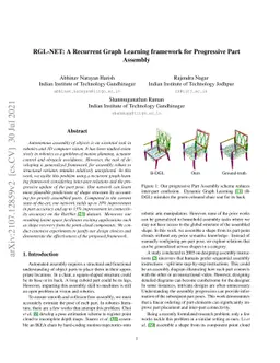 RGL-NET: A Recurrent Graph Learning framework for Progressive Part
  Assembly