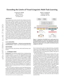 Exceeding the Limits of Visual-Linguistic Multi-Task Learning