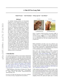 A Tale Of Two Long Tails