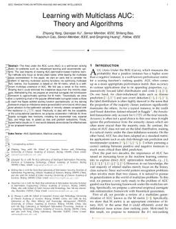 Learning with Multiclass AUC: Theory and Algorithms