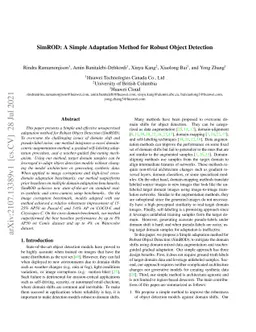 SimROD: A Simple Adaptation Method for Robust Object Detection