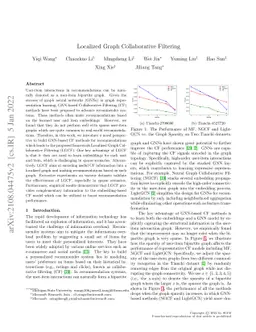 Localized Graph Collaborative Filtering