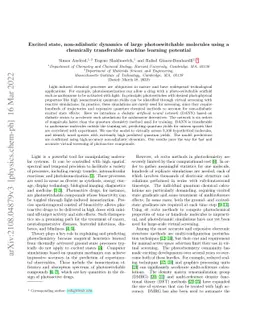 Excited state, non-adiabatic dynamics of large photoswitchable molecules
  using a chemically transferable machine learning potential