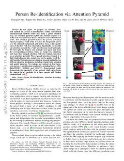 Person Re-identification via Attention Pyramid