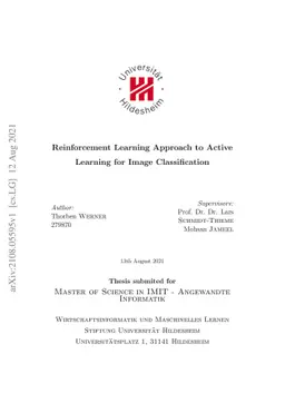 Reinforcement Learning Approach to Active Learning for Image
  Classification