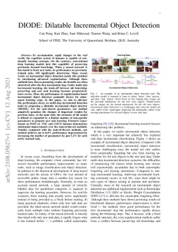 DIODE: Dilatable Incremental Object Detection