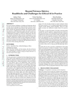 Beyond Fairness Metrics: Roadblocks and Challenges for Ethical AI in
  Practice