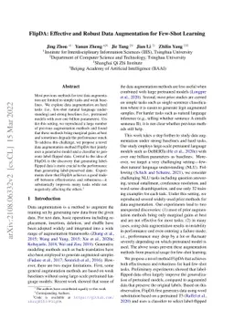 FlipDA: Effective and Robust Data Augmentation for Few-Shot Learning