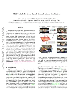 PICCOLO: Point Cloud-Centric Omnidirectional Localization