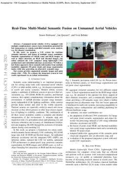 Real-Time Multi-Modal Semantic Fusion on Unmanned Aerial Vehicles