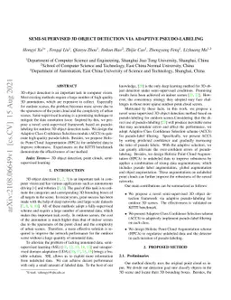 Semi-supervised 3D Object Detection via Adaptive Pseudo-Labeling