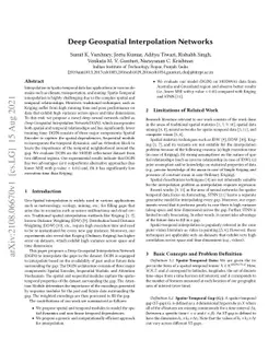 Deep Geospatial Interpolation Networks