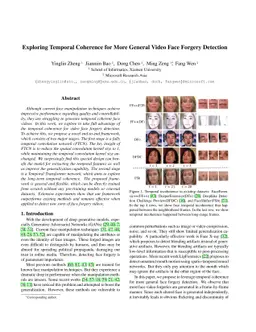 Exploring Temporal Coherence for More General Video Face Forgery
  Detection