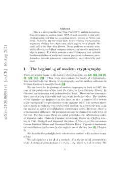 One Time Pad and the Short Key Dream