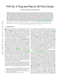 PnP-3D: A Plug-and-Play for 3D Point Clouds