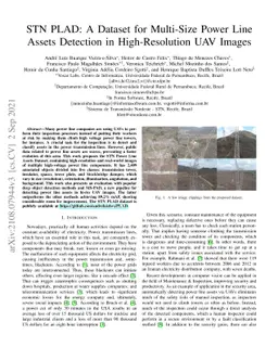STN PLAD: A Dataset for Multi-Size Power Line Assets Detection in
  High-Resolution UAV Images