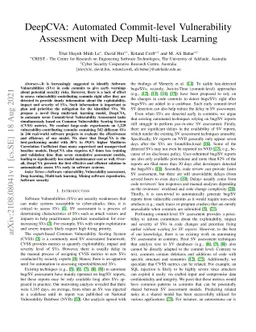 DeepCVA: Automated Commit-level Vulnerability Assessment with Deep
  Multi-task Learning