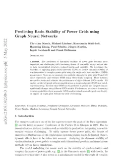 Predicting Basin Stability of Power Grids using Graph Neural Networks