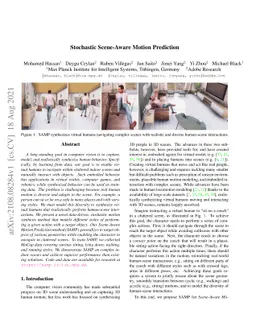 Stochastic Scene-Aware Motion Prediction