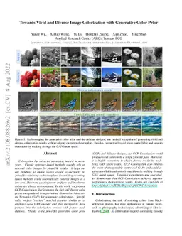 Towards Vivid and Diverse Image Colorization with Generative Color Prior