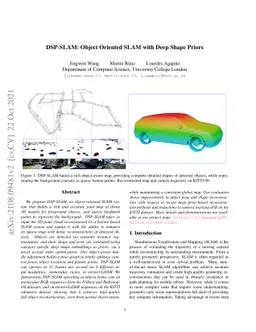 DSP-SLAM: Object Oriented SLAM with Deep Shape Priors