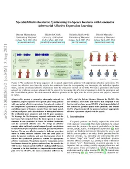 Speech2AffectiveGestures: Synthesizing Co-Speech Gestures with
  Generative Adversarial Affective Expression Learning