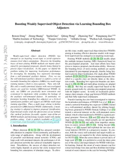 Boosting Weakly Supervised Object Detection via Learning Bounding Box
  Adjusters