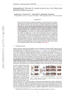 SphereFace2: Binary Classification is All You Need for Deep Face
  Recognition