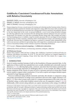 Goldilocks: Consistent Crowdsourced Scalar Annotations with Relative
  Uncertainty