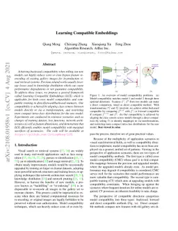Learning Compatible Embeddings