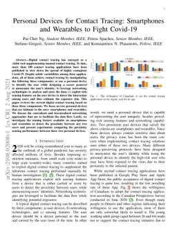 Personal Devices for Contact Tracing: Smartphones and Wearables to Fight
  Covid-19