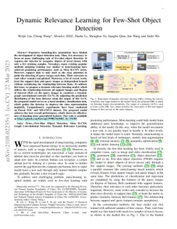Dynamic Relevance Learning for Few-Shot Object Detection