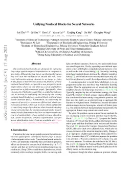 Unifying Nonlocal Blocks for Neural Networks