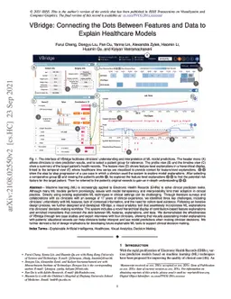 VBridge: Connecting the Dots Between Features and Data to Explain
  Healthcare Models