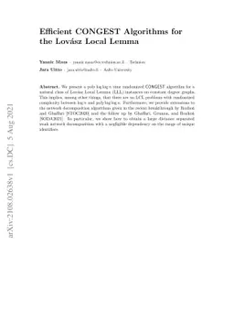 Efficient CONGEST Algorithms for the Lovasz Local Lemma