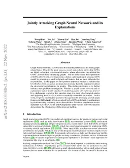 Jointly Attacking Graph Neural Network and its Explanations