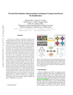 Towards Discriminative Representation Learning for Unsupervised Person
  Re-identification