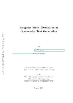 Language Model Evaluation in Open-ended Text Generation