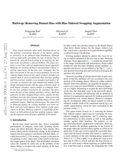 BiaSwap: Removing dataset bias with bias-tailored swapping augmentation