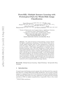 ProtoMIL: Multiple Instance Learning with Prototypical Parts for
  Whole-Slide Image Classification