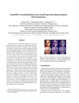 TransFER: Learning Relation-aware Facial Expression Representations with
  Transformers