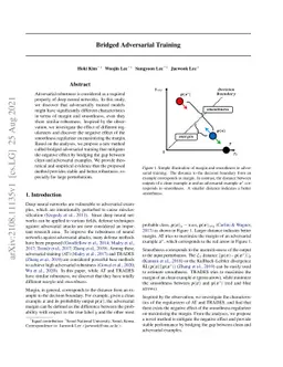 Bridged Adversarial Training
