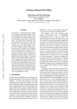 Ontology-Enhanced Slot Filling