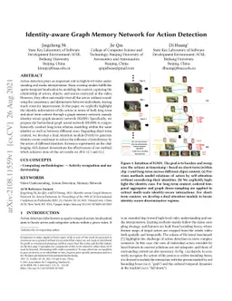 Identity-aware Graph Memory Network for Action Detection