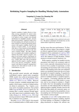 Rethinking Negative Sampling for Handling Missing Entity Annotations