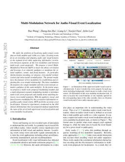 Multi-Modulation Network for Audio-Visual Event Localization