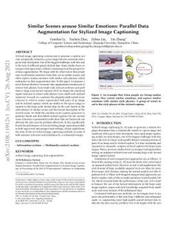 Similar Scenes arouse Similar Emotions: Parallel Data Augmentation for
  Stylized Image Captioning